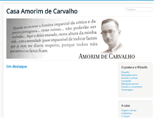 Tablet Screenshot of amorimdecarvalho.com